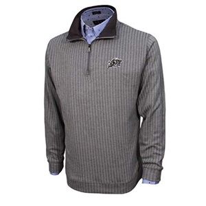 Navy Midshipmen 1/4 Zip Herringbone Pullover NWT L